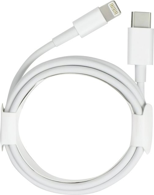GSMnet USB-C auf Lightning Daten- und Ladekabel, 12W, Weiß, Länge: 1 m - Bild 1