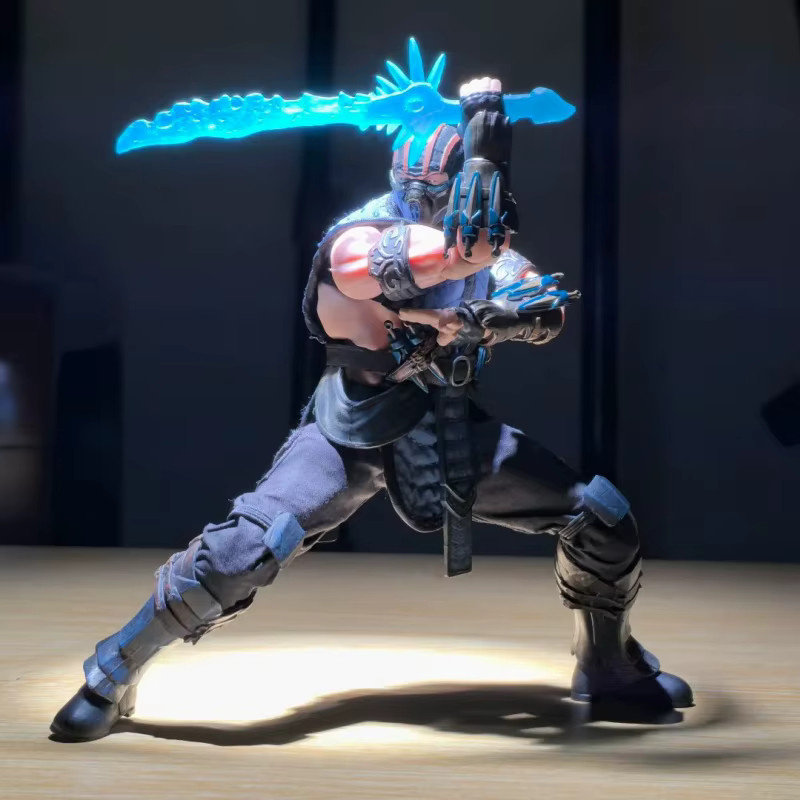 Jm Toys Mortal Kombat Sub-Zero Actionfigur, mit Stoffoutfit - Bild 4