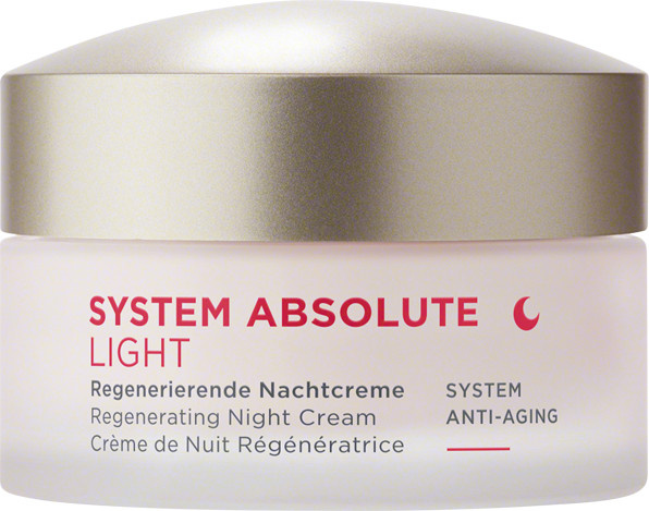 Annemarie Börlind System Absolute Regenerierende Nachtcreme light, Reife Haut, Kollagen, Hyaluronsäure - Bild 1