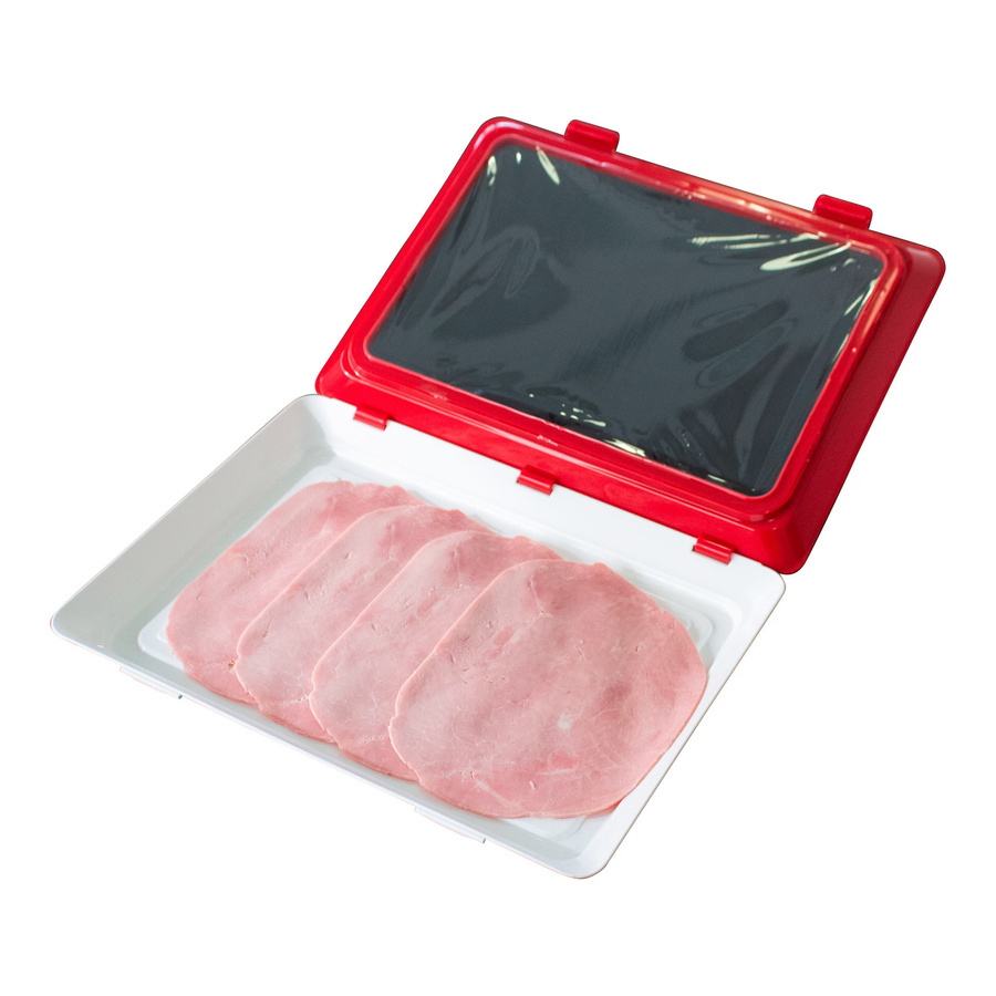 Frischhaltesystem Clever Tray von Genius Ideas, rot, luftdicht und auslaufsicher - Bild 1