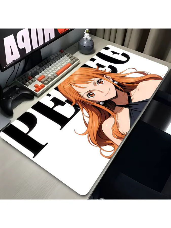 Bandai One Piece Anime Girl Mauspad in Weiß und Multicolour für Gaming und Büro - Bild 2
