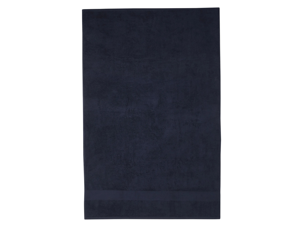LIVARNO Frottier-Duschtuch aus Baumwolle in Blau, Beige oder Grau, B/H: 70 x 140 cm - Bild 2