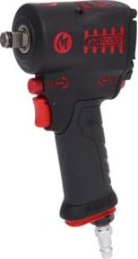 KS Tools miniMONSTER Hochleistungs-Druckluft-Schlagschrauber 1/2 Zoll in Schwarz - Bild 1