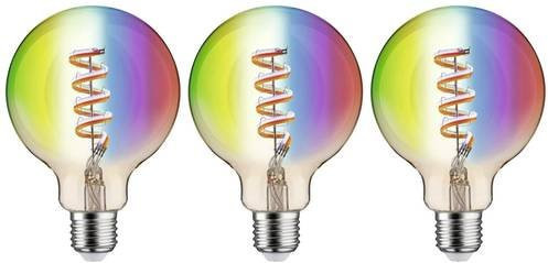 Paulmann LED-Leuchtmittel E27 Globeform RGBW Gold mit ZigBee und Fernbedienung dimmbar - Bild 1