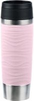 EMSA Travel Mug Waves Grande Thermobecher in Pink und Hellrosa - Bild 1
