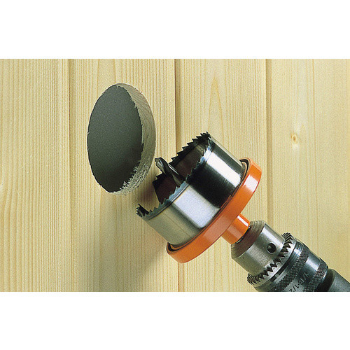 Wolfcraft Lochsäge 2220000 für Metall in Silber und Orange mit Durchmessern von 28 mm, 35 mm, 50 mm, 68 mm und 75 mm - Bild 2