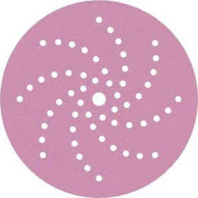 Sia Schleifscheibe mit Loch 1950 siaspeed, Durchmesser: 150 mm, Körnung 80, Farbe: Pink - Bild 1