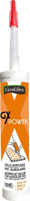 Grosfillex GX Power Montagekleber für Kunststoff und PVC, 310 ml - Bild 1