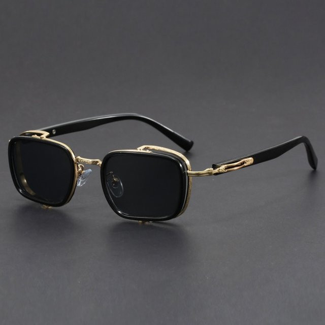 Wenid Doppelrahmen-Brille, Vollrand, Metall, quadratisch, Unisex - Bild 1