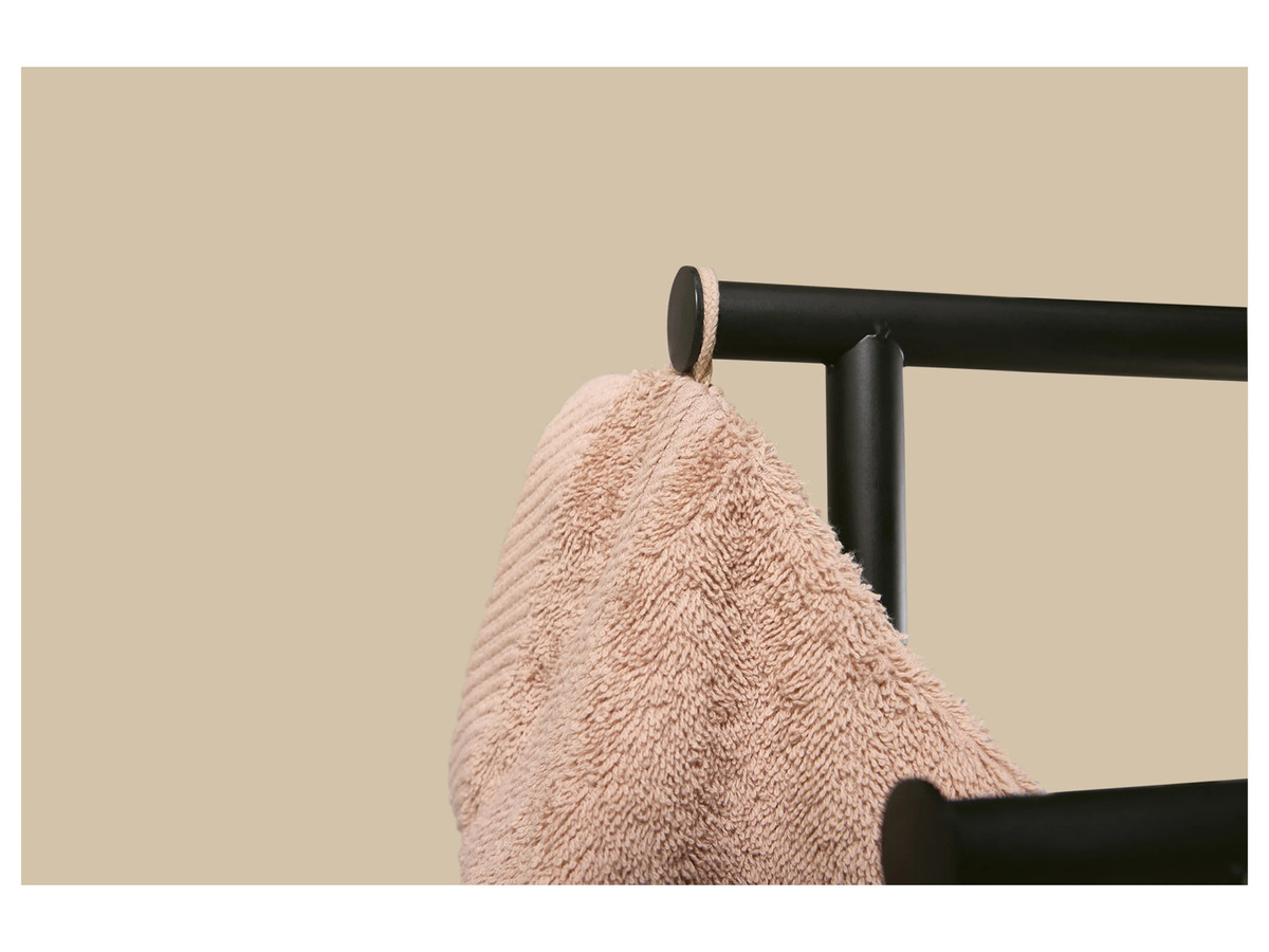 LIVARNO Handtuchhalter und 3in1 WC Garnitur in Schwarz - Bild 2