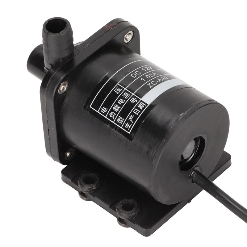 KONNWEI Ultra leise Tauchpumpe DC12V in Schwarz mit Keramikgehäuse für Aquarium und Teich - Bild 4