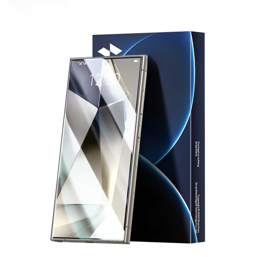 SmartDevil HD Hydrogel Displayschutzfolie Full Cover Clear für Samsung S24 Ultra, S23 Ultra und S22 Ultra - Bild 3