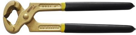 KS Tools BERYLLIUMplus Kneifzange aus Messing in Gold, Länge: 230 mm - Bild 1