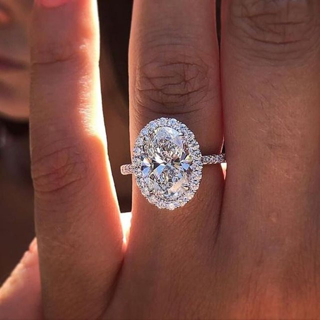 Huitan Ringe, Zirkonia, Schwarz, Kupfer, Damen - Bild 1