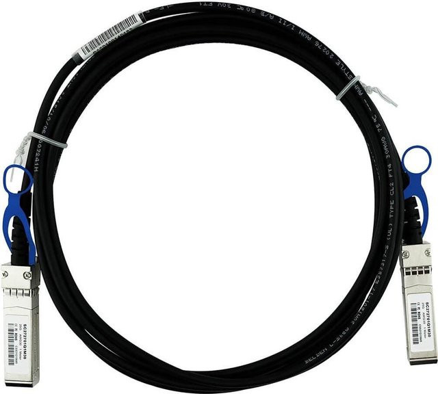 BlueOptics InfiniBand-Kabel SFP28 Schwarz Länge: 0,5 m - Bild 1