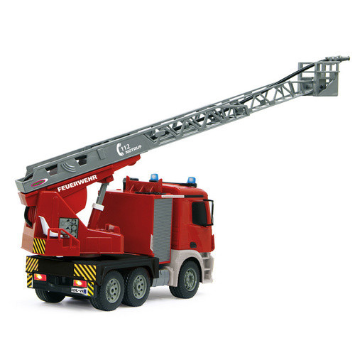 JAMARA Feuerwehr Drehleiter Mercedes-Benz Antos 1:20 rot ab 6 Jahren - Bild 3