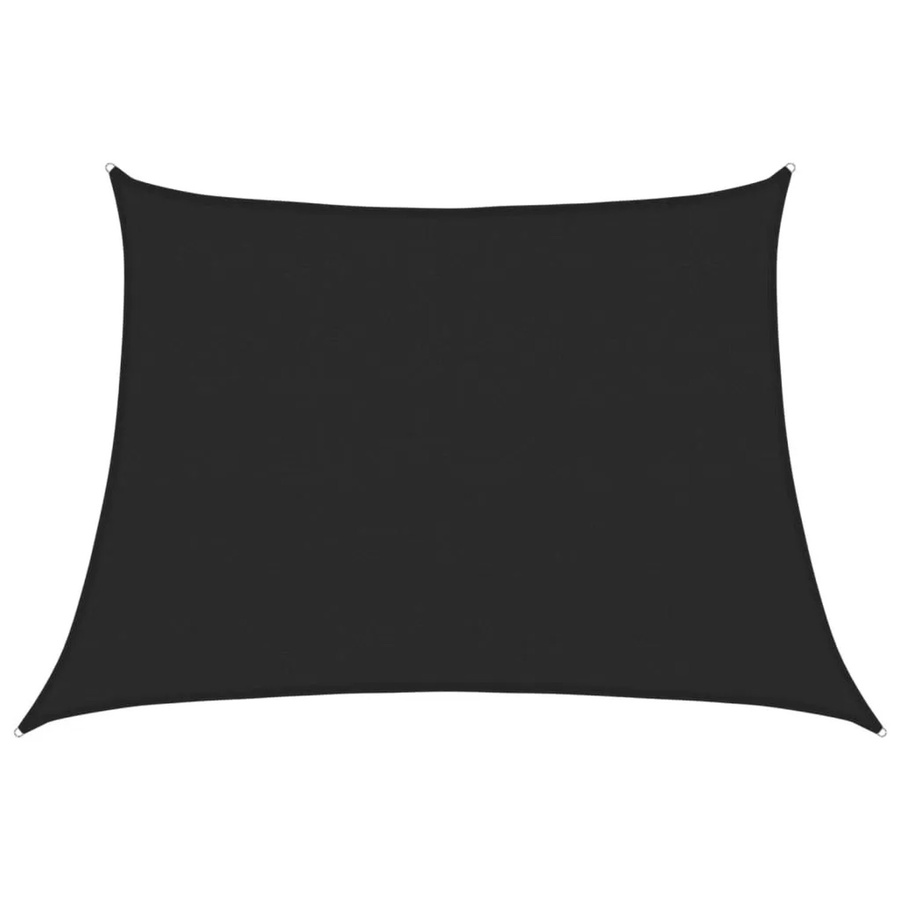 vidaXL Sonnensegel aus HDPE in Schwarz, B/T: 4 x 5 m - Bild 2