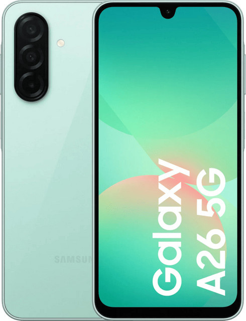 Samsung Galaxy A26 5G Smartphone mit 128 GB Speicher in Grün - Bild 1