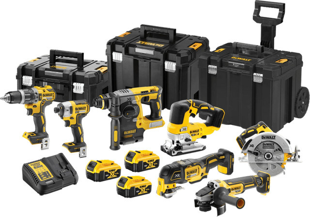 DeWalt DCK755P3T-QW Kombiset mit Akku in Gelb - Bild 1