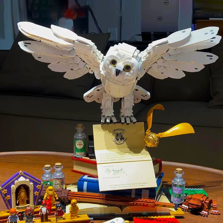 Bandai Harry Potter Eule Hedwig, Miniatur Actionfigur, ab 14 Jahren - Bild 3