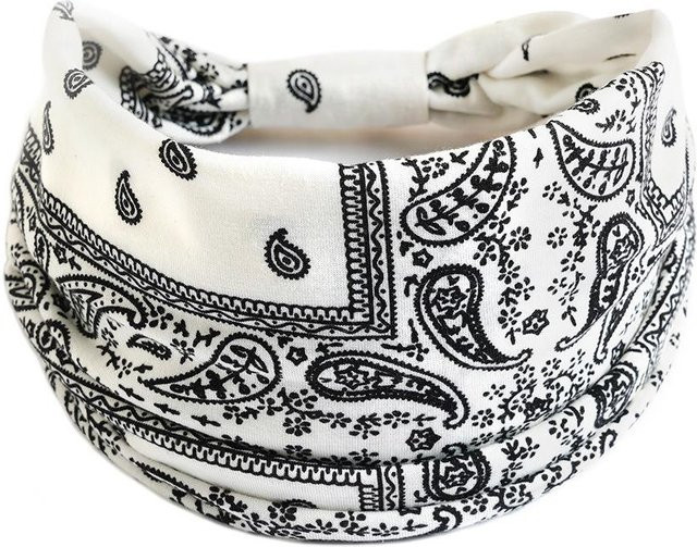 KaiTingu Stirnband, Baumwolle, Blumendruck, Damen, Mädchen - Bild 1
