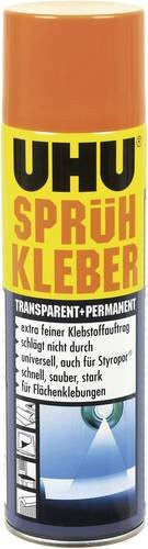 UHU Sprühkleber Permanent Transparent 500 ml - Bild 1