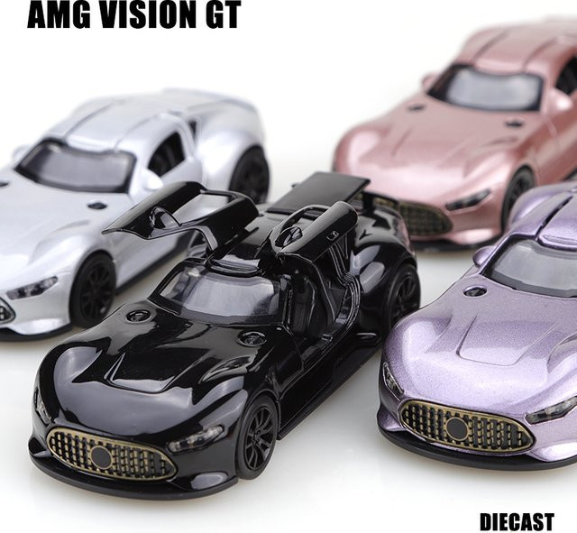 Benc-Vision Supercar-Stil Spielzeugauto, Maßstab 1:43, aus Metalldruckguss - Bild 1