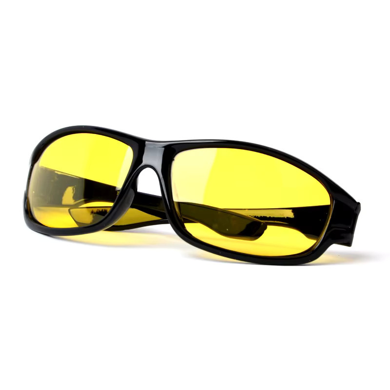 TAGION Sonnenbrille, Kunststoff, Vollrand, rechteckig, polarisiert, Herren, gelbe Linsen - Bild 2