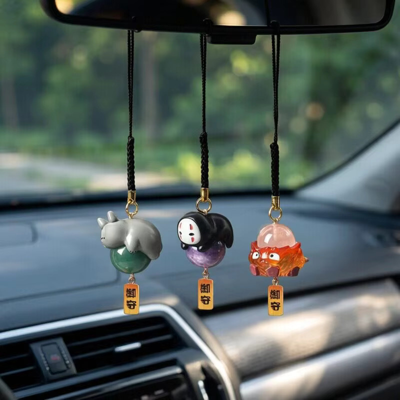 Bandai Anime Starfall Wunschsprache-Serie Blindbox, Naturkristallstein, Auto-Anhänger - Bild 2