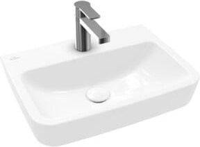 Villeroy & Boch Handwaschbecken O.NOVO in Weiß, rechteckig, Wandmontage, B: 50 cm, T: 37 cm - Bild 1