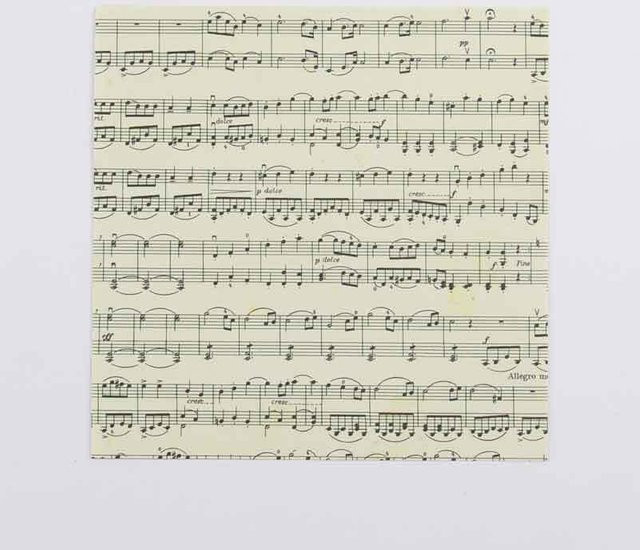 Marpa Jansen Faltblätter Noten Weiß und Schwarz, 60 Blatt, 15 x 15 cm - Bild 1