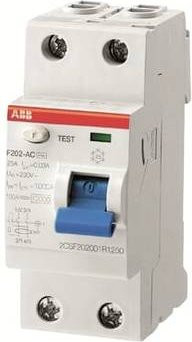 ABB FI-Schutzschalter F202AS-100/0,1 RCD 100A 230V in Weiß - Bild 1