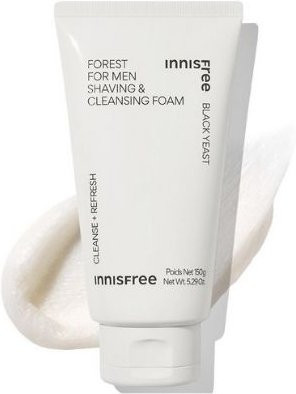 Innisfree Forest Rasier- & Reinigungsschaum, 150 g, Herren, Empfindliche Haut - Bild 1