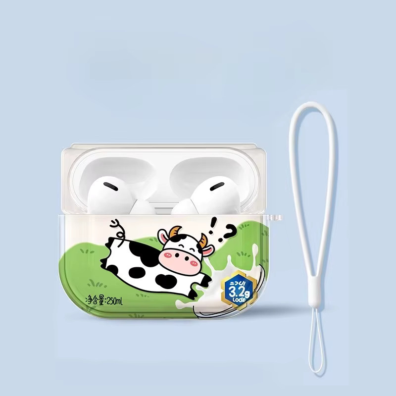 Pure Bull Horse Lustige kreative Kopfhörerhülle für Apple AirPods Pro, 1, 2 und 3 Generation in Multicolour - Bild 1