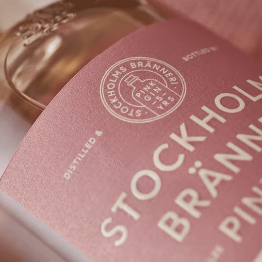 Stockholms Bränneri Pink Gin, 0,5 l - Bild 2