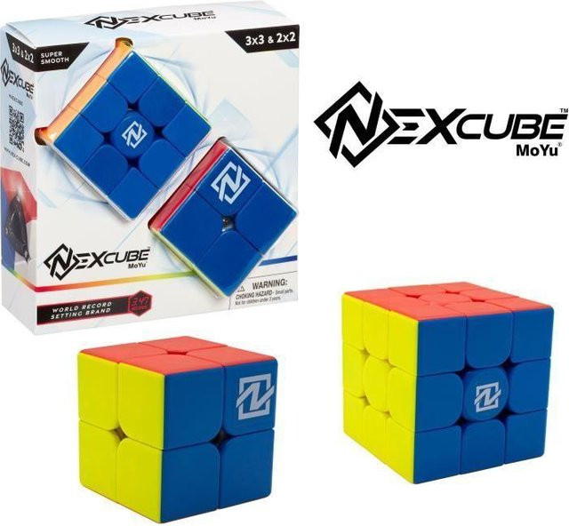 MoYu Zauberwürfel Nexcube 3x3 + 2x2 Classic, Mehrfarbig, Geschicklichkeit - Bild 1