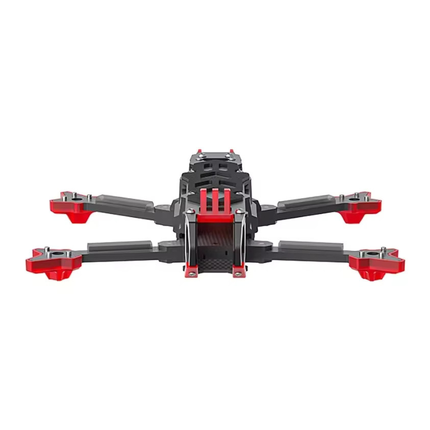 IFlight SH CineFlow 5 O4 Rahmen Kit 5 Zoll DeadCat in Schwarz mit 222 mm Radstand und 5 mm Armen für O4 Air Unit RC FPV Drohne - Bild 2