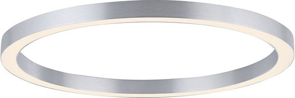Paul Neuhaus Pure Lines Round LED-Deckenleuchte Diamond in Silber, Durchmesser: 70 cm
