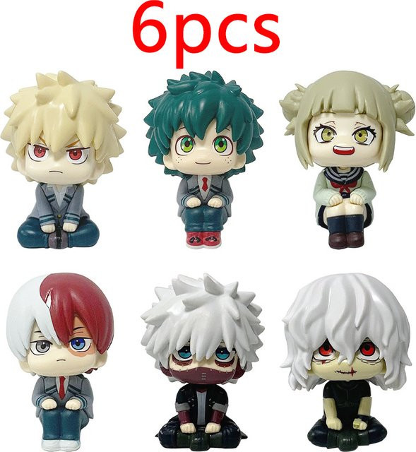 Bandai My Hero Academia Midoriya Izuku Bakugo Katsuki Todoroki Shoto Actionfigur - Bild 1