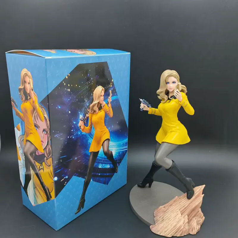 Bandai Star Trek Commander Actionfigur aus Kunststoff, gelb, Höhe: 22 cm - Bild 5