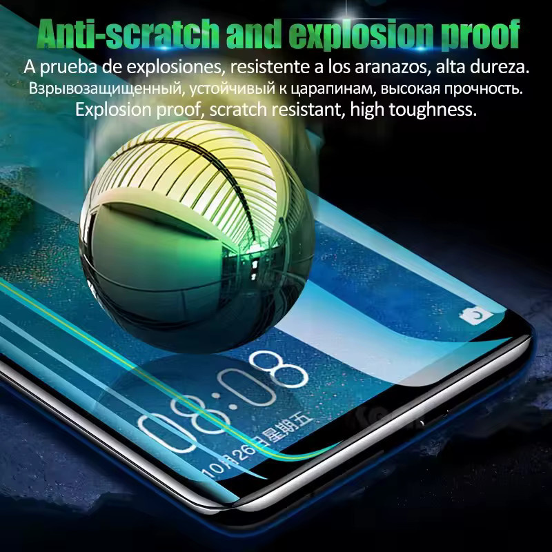 3er-Pack Hydrogel-Displayschutzfolien für Huawei Lite, Mate, P-Serie und Pura, transparent, Vollabdeckung - Bild 4
