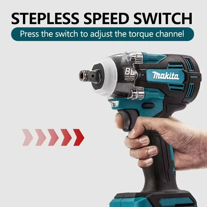 Makita TW004G LXT Bürstenloser Akku-Schlagschrauber 630 N.m, 18 V, Petrol - Bild 4