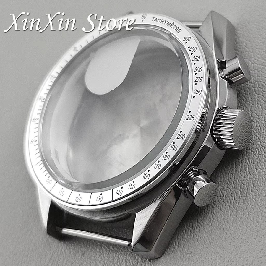 XINGHAN Chronograph Edelstahl, Silber, 39,7 mm, Quarzwerk - Bild 1