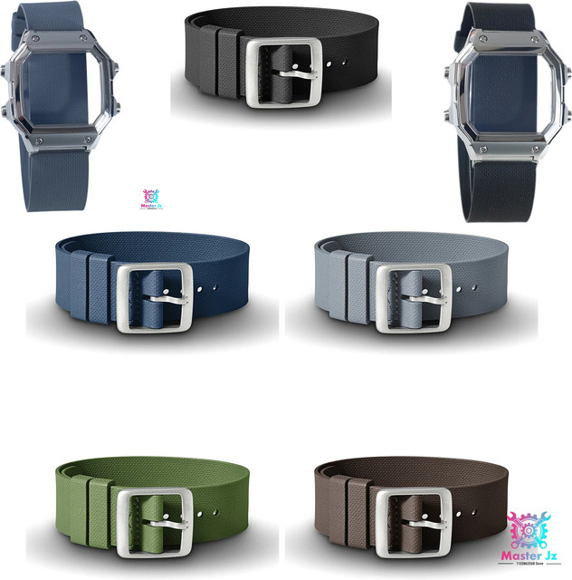 Uhrenarmband FKM Fluorkautschuk, 22 mm, Unisex - Bild 1