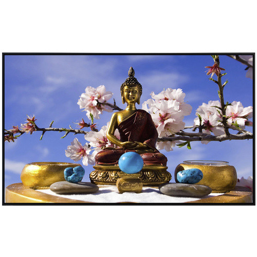 papermoon EcoHeat Infrarotheizung Buddha Figur in bunt mit Matt-Effekt, App-Steuerung und Überhitzungsschutz - Bild 2
