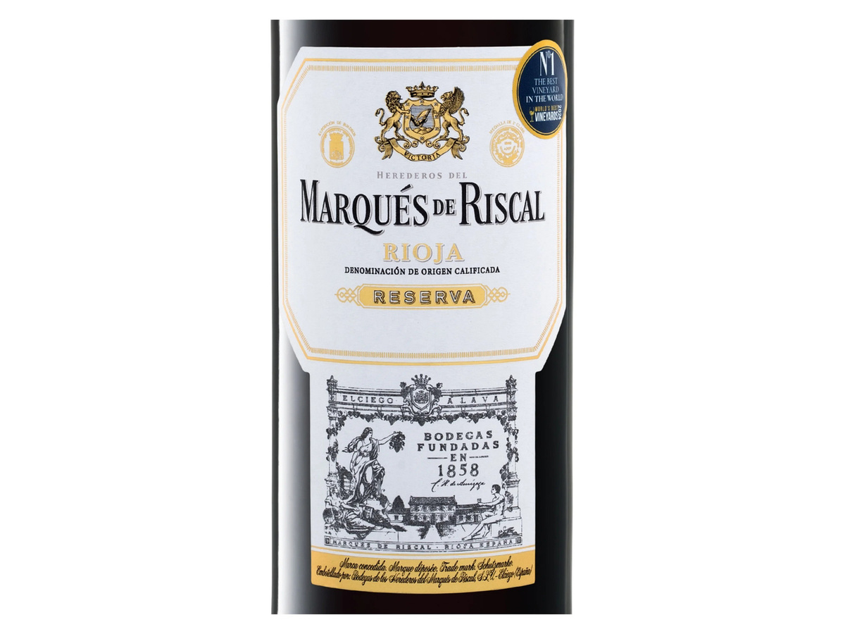 Marqués de Riscal Rioja Reserva Tempranillo trocken Rotwein 2021 0,75 l - Bild 2