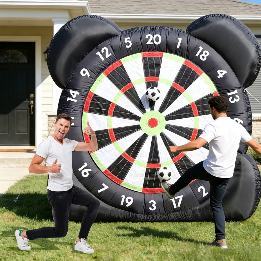 KING INFLATABLE Aufblasbares Fußball-Dartboard-Set, Bunt / Mehrfarbig, ab 14 Jahren - Bild 3
