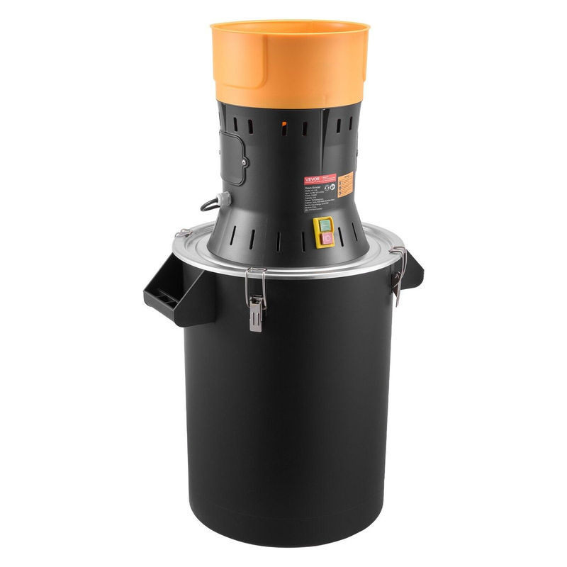 Elektrische Getreidemühle von Buying Solutions, MB mit 600W Leistung, Kommerzielle Gewürzmühle und Pulverisierer in Schwarz mit verzinkten Klingen für Trockengetreide, 53 l - Bild 7