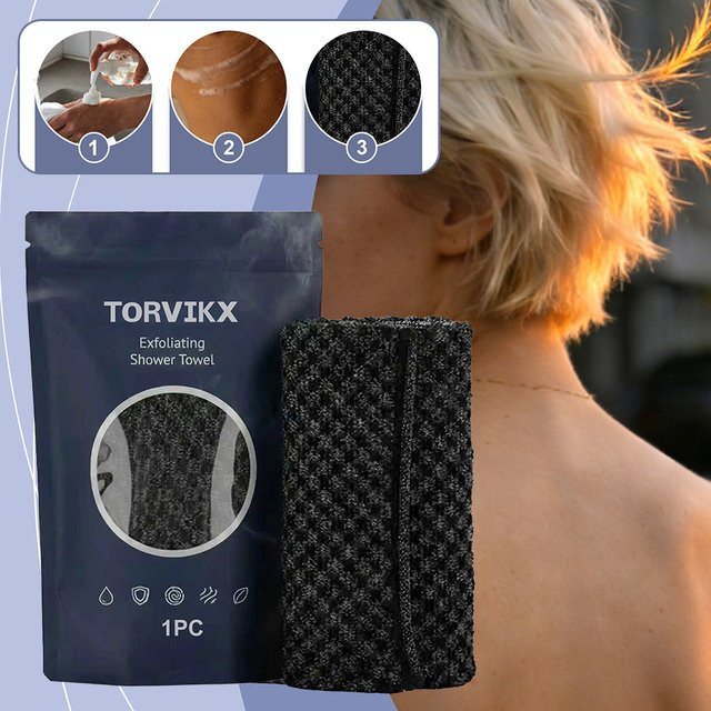 Multiyilego Peeling-Duschtuch, Unisex, für Körper und Gesicht - Bild 1