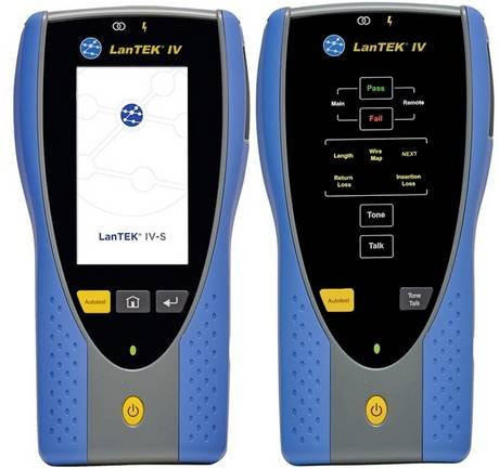Trend Networks LanTEK IV-S-500 CH/PL Kabelzertifizierer für Ethernet/LAN in Blau - Bild 1